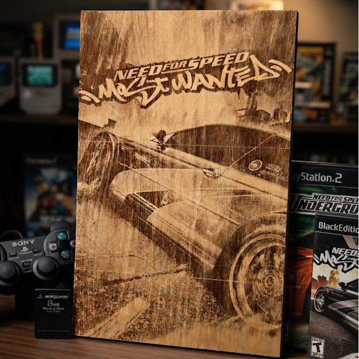 Game/Movie Cover/Poster Engraving