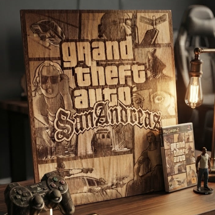 Game/Movie Cover/Poster Engraving